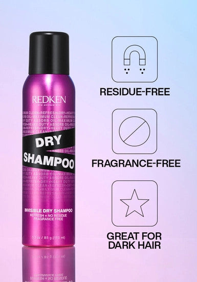 Invisible Dry Shampoo - No Residue, No Fragrance Dry Shampoo