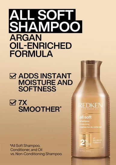 All Soft™ Shampoo with Argan Oil for Dry Hair
