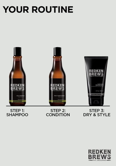 Brews Work Hard Molding Paste - Styling Paste For Men