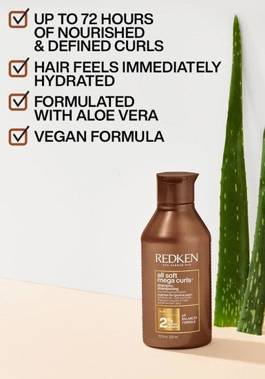 All Soft™ Mega Curls Sulfate Free Shampoo for Curly and Coily Hair