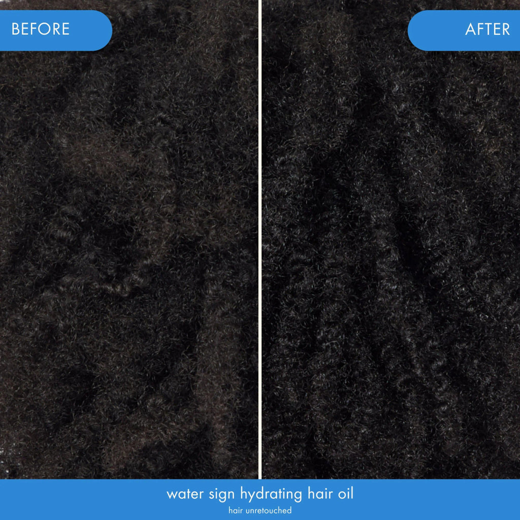 water sign hydrating hair oil