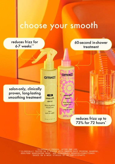 smooth over frizz-fighting treatment