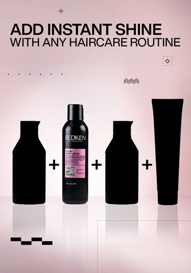 Acidic Color Gloss Activated Glass Gloss Treatment