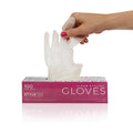 Deluxe Touch Coloring Gloves - Clear - 100 ct