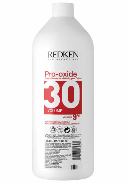 PRO-OXIDE Cream Developer 30-Volume For Lightener and Hair Color