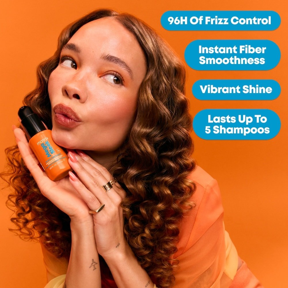 Mega Sleek 96H Anti-Frizz Topcoat Serum