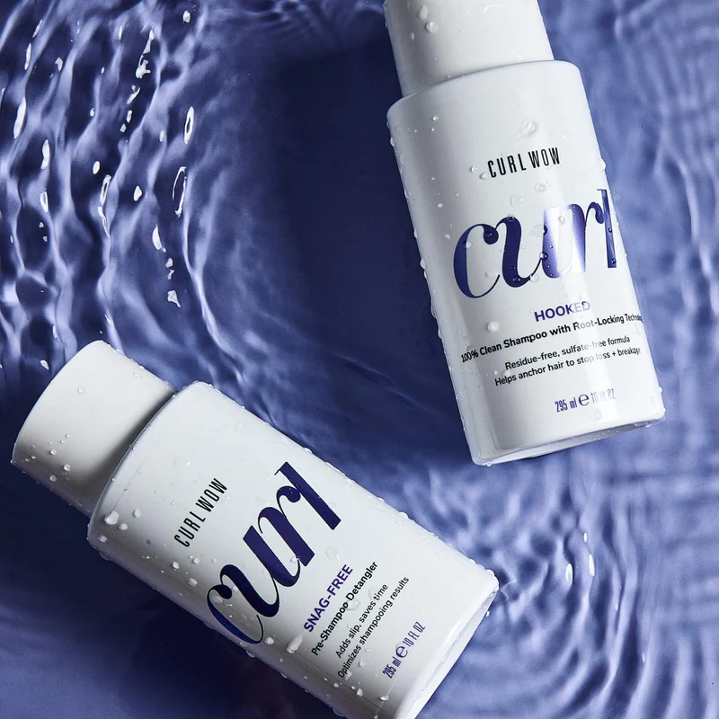 Curl Hooked 100% Clean Shampoo with Root-Locking Technology