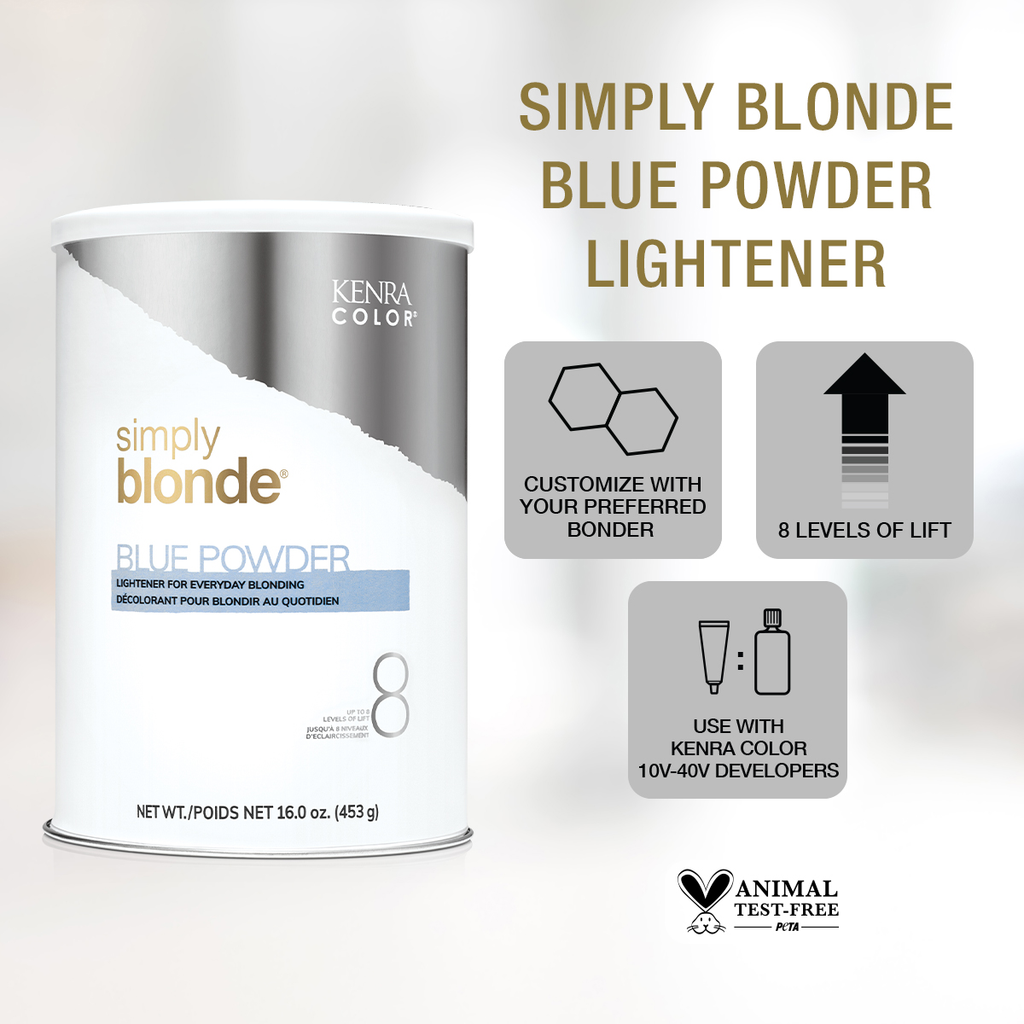 Simply Blonde Blue Powder Lightener