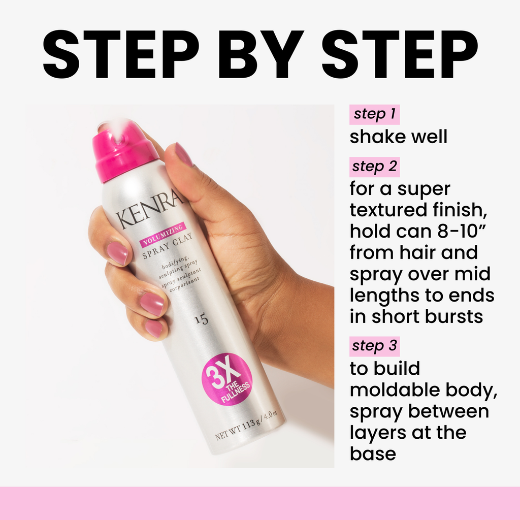Volumizing Spray Clay 15